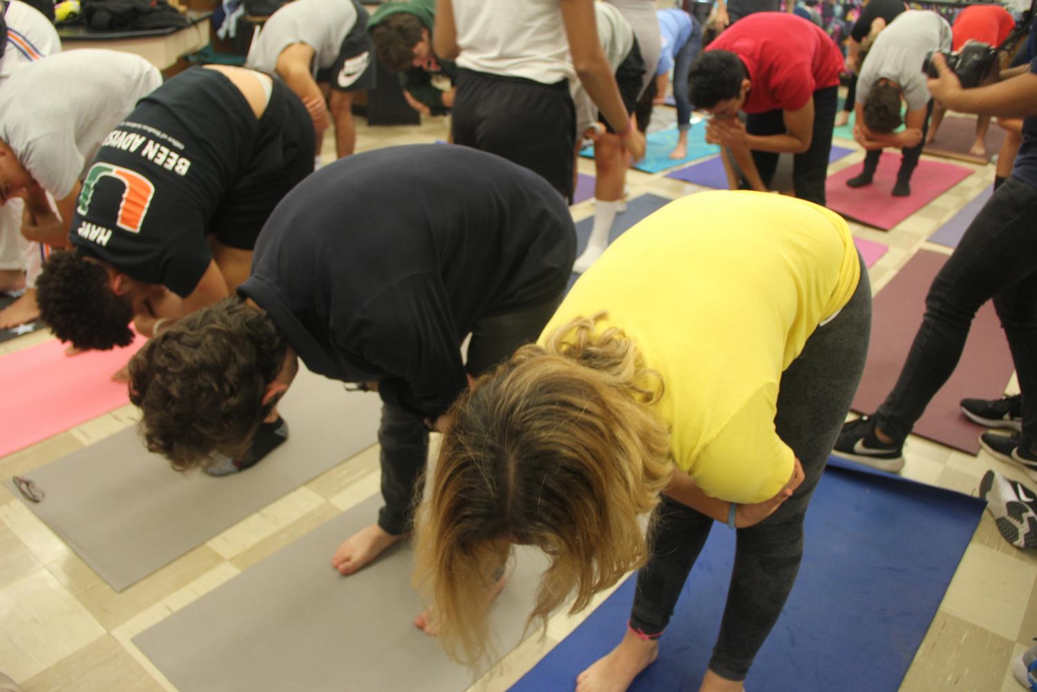 Students AIM to Reduce Stress through Yoga