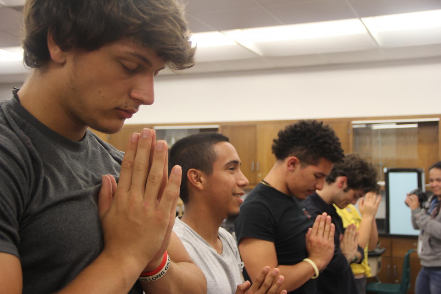 Students AIM to Reduce Stress through Yoga