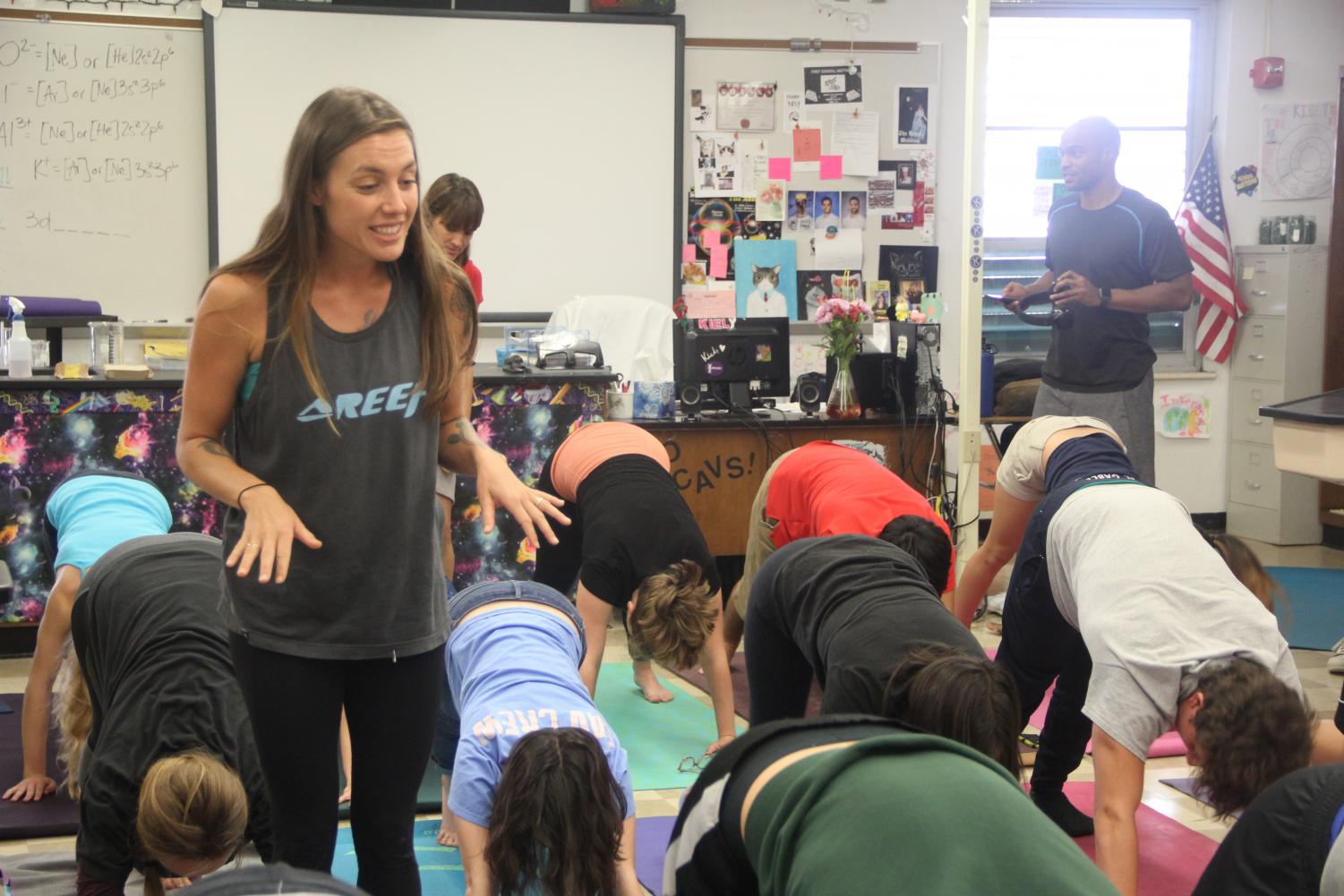 Students AIM to Reduce Stress through Yoga