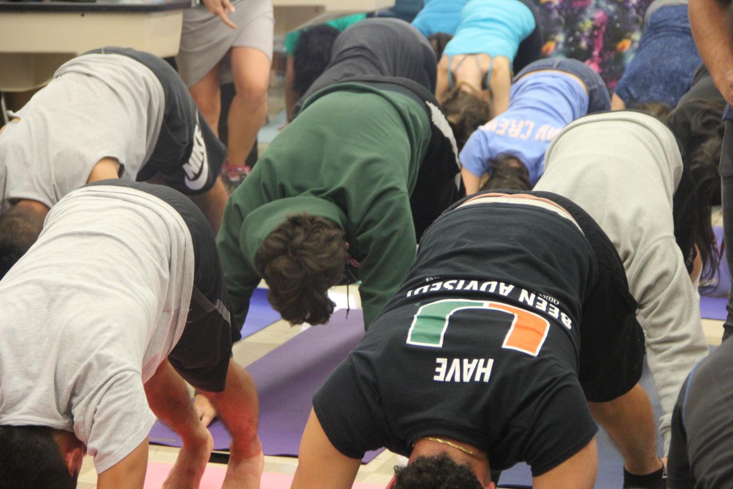 Students AIM to Reduce Stress through Yoga