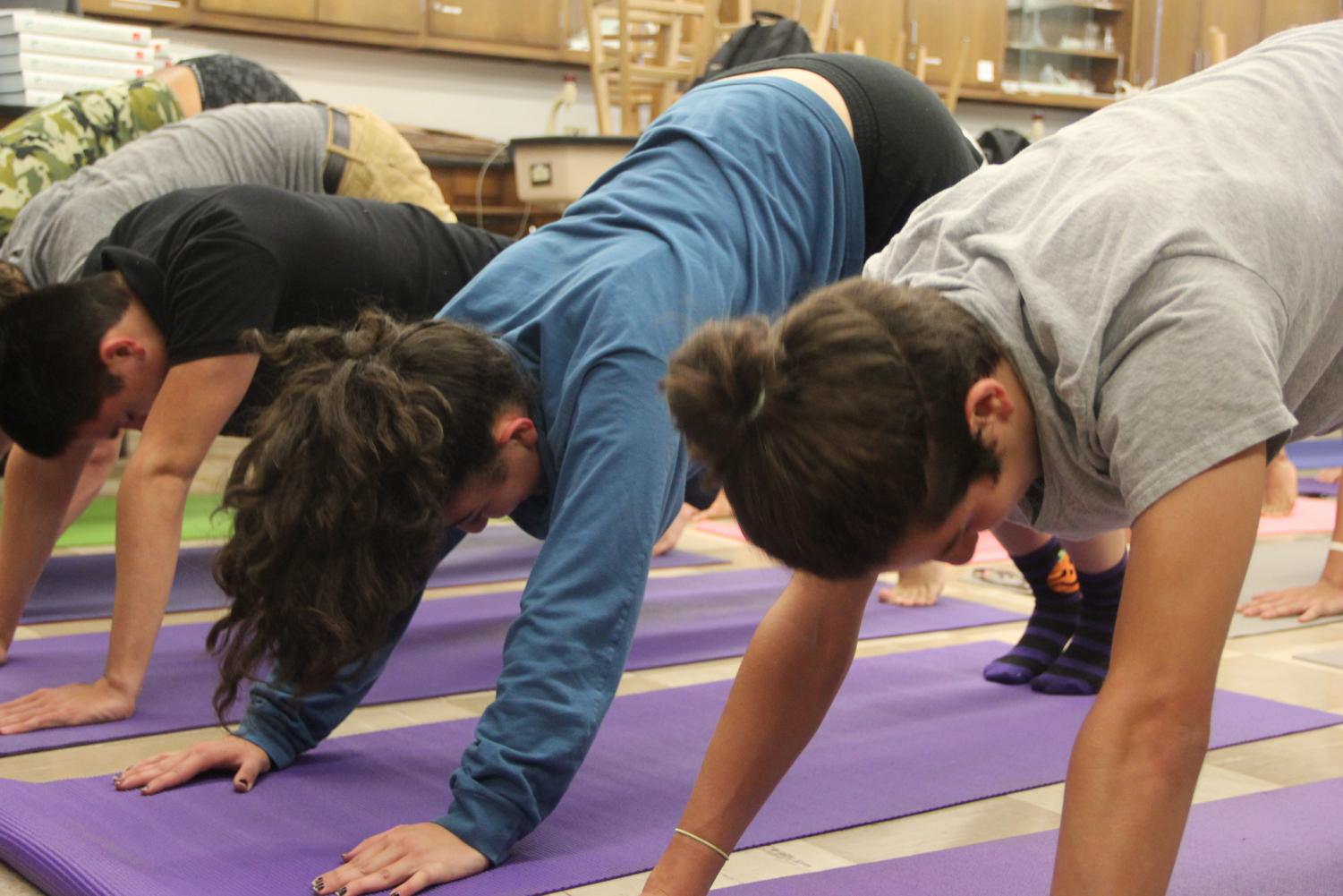 Students AIM to Reduce Stress through Yoga