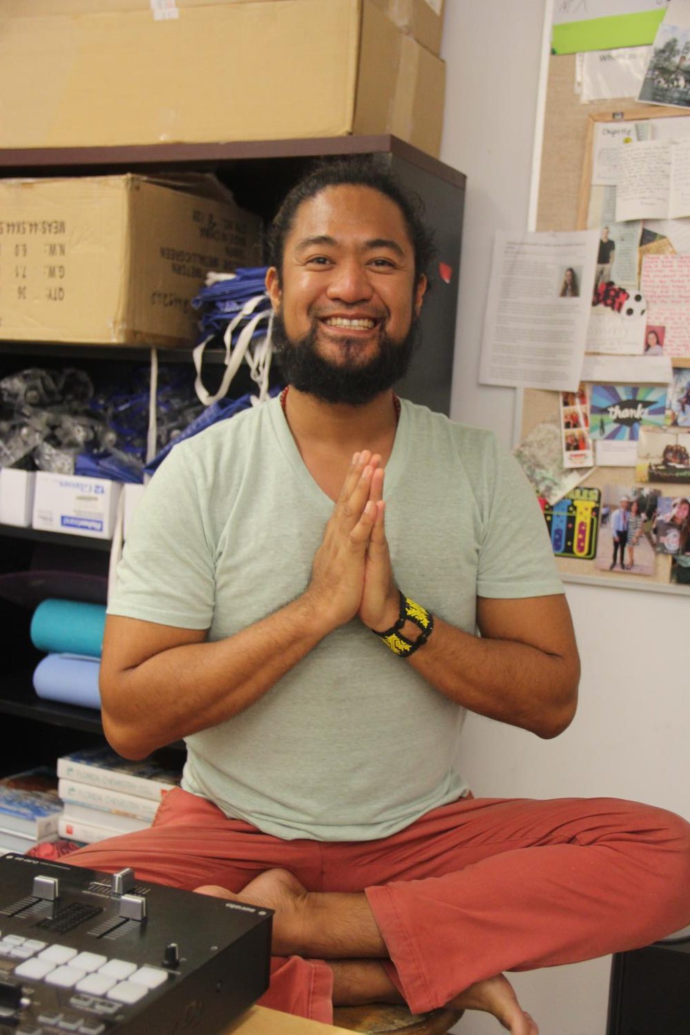 Students AIM to Reduce Stress through Yoga
