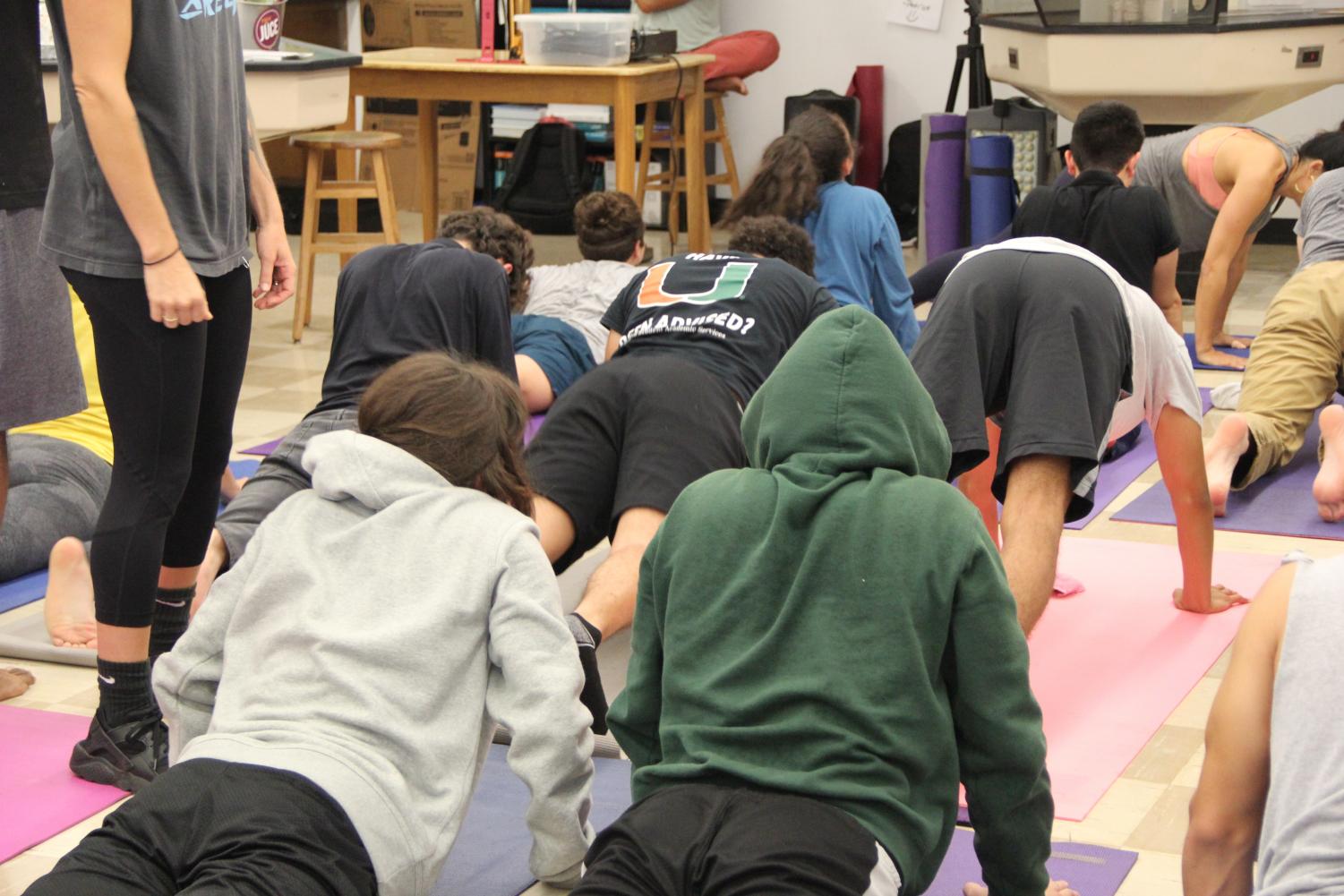Students AIM to Reduce Stress through Yoga