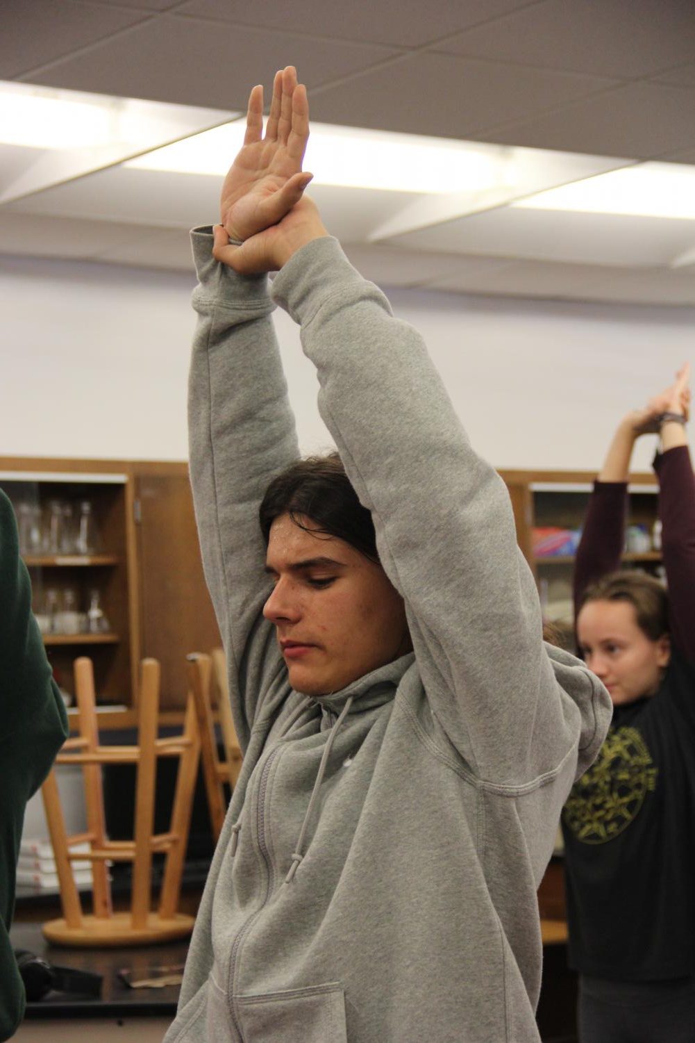 Students AIM to Reduce Stress through Yoga