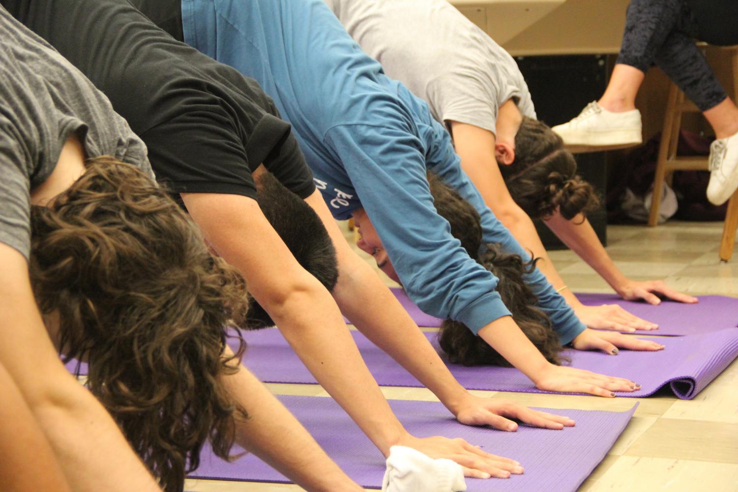 Students AIM to Reduce Stress through Yoga