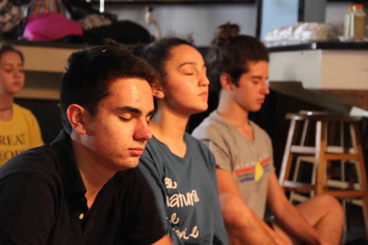 Students AIM to Reduce Stress through Yoga