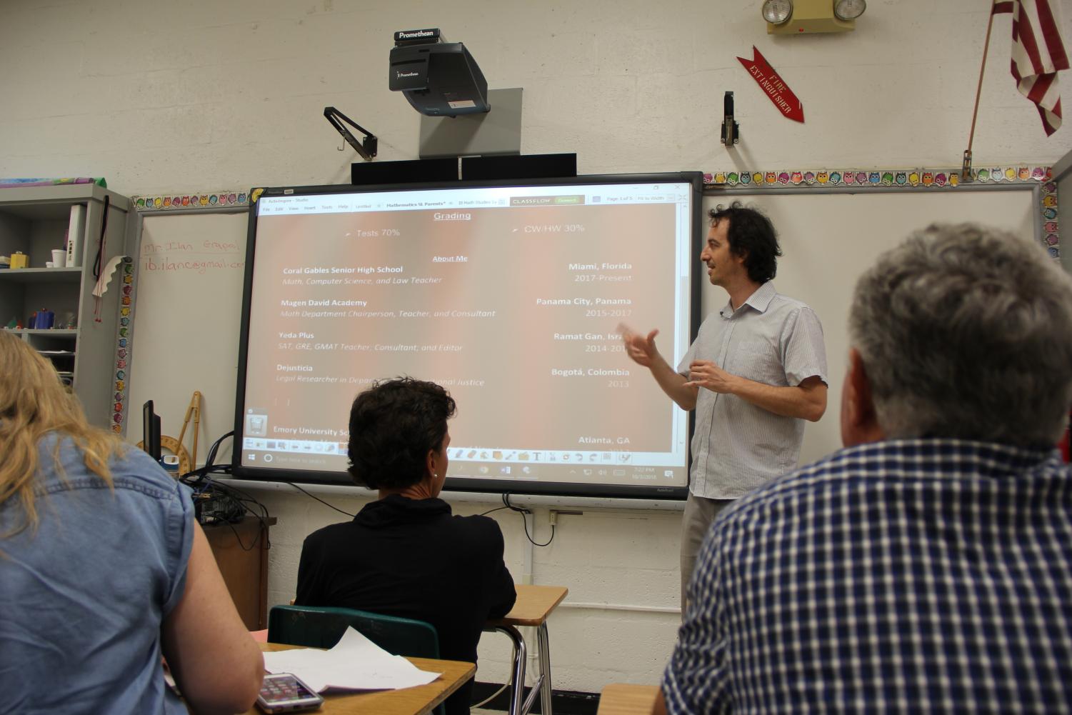 Open House- Parents Become Students for One Eventful Night