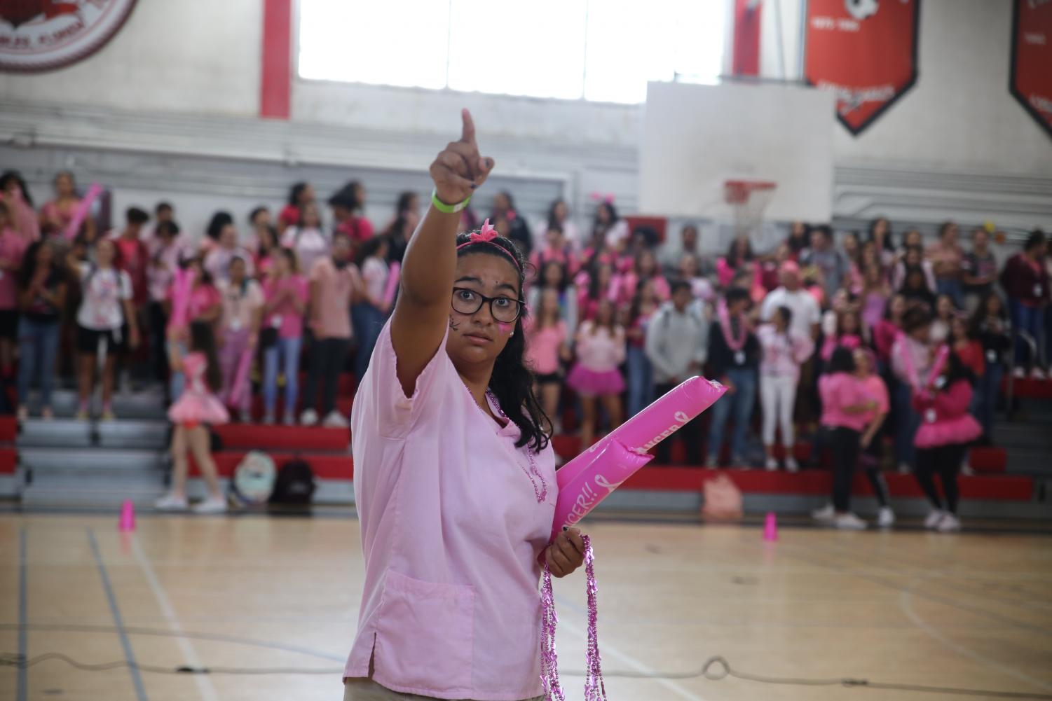 Pink Spirited Pep Rally