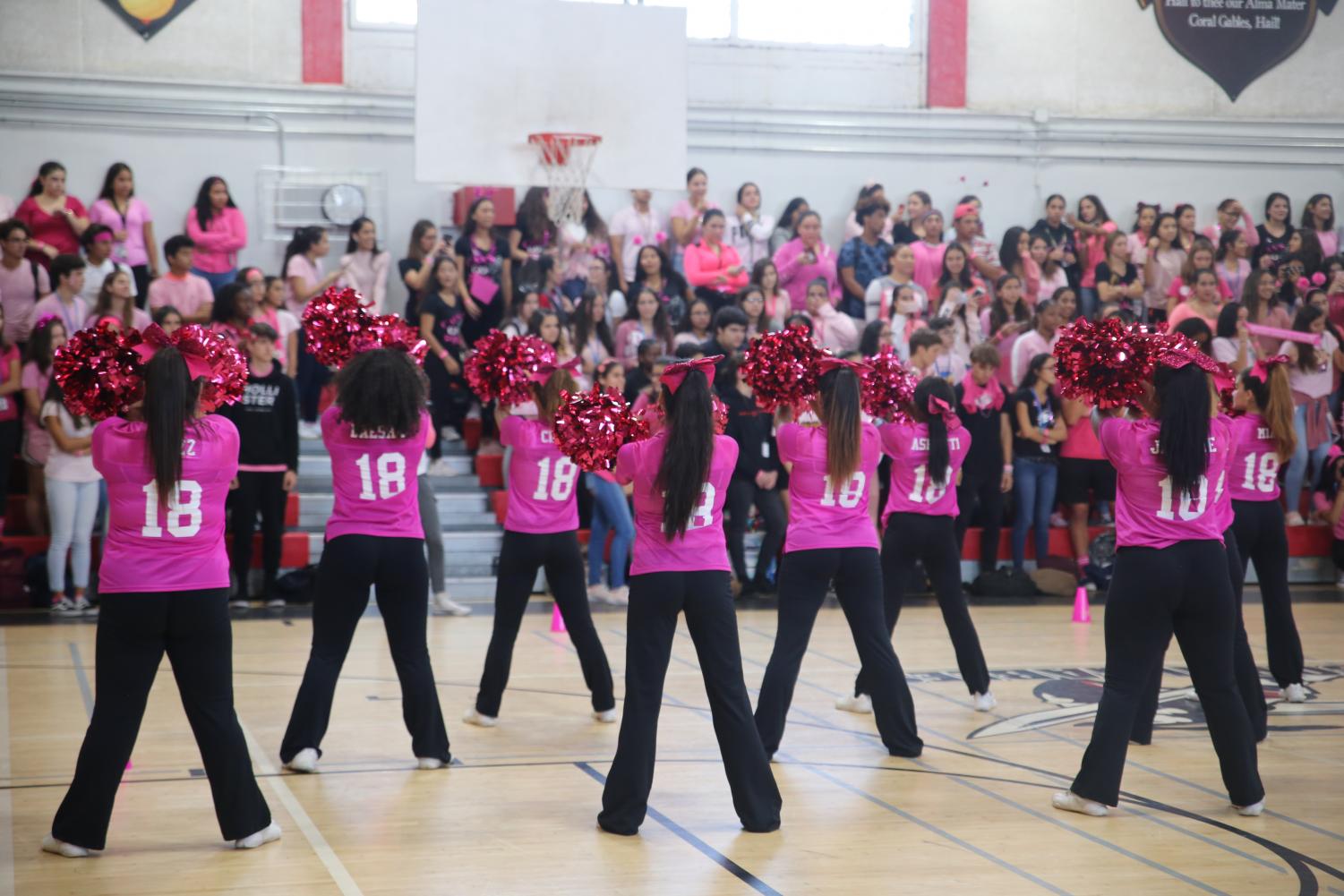 Pink Spirited Pep Rally