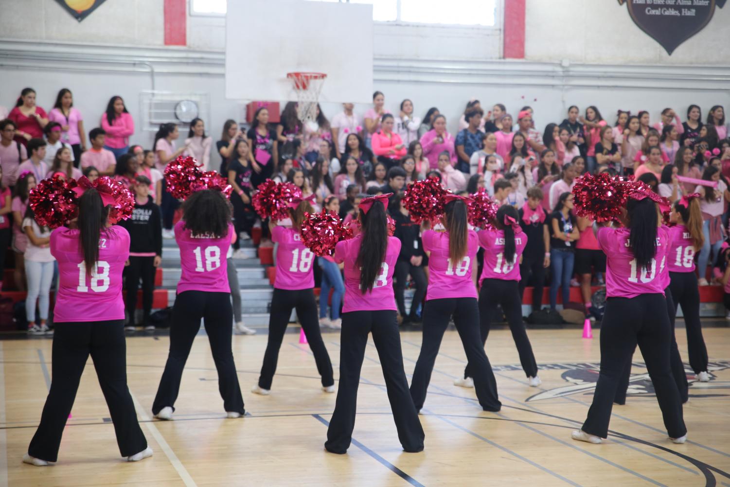 Pink+Spirited+Pep+Rally