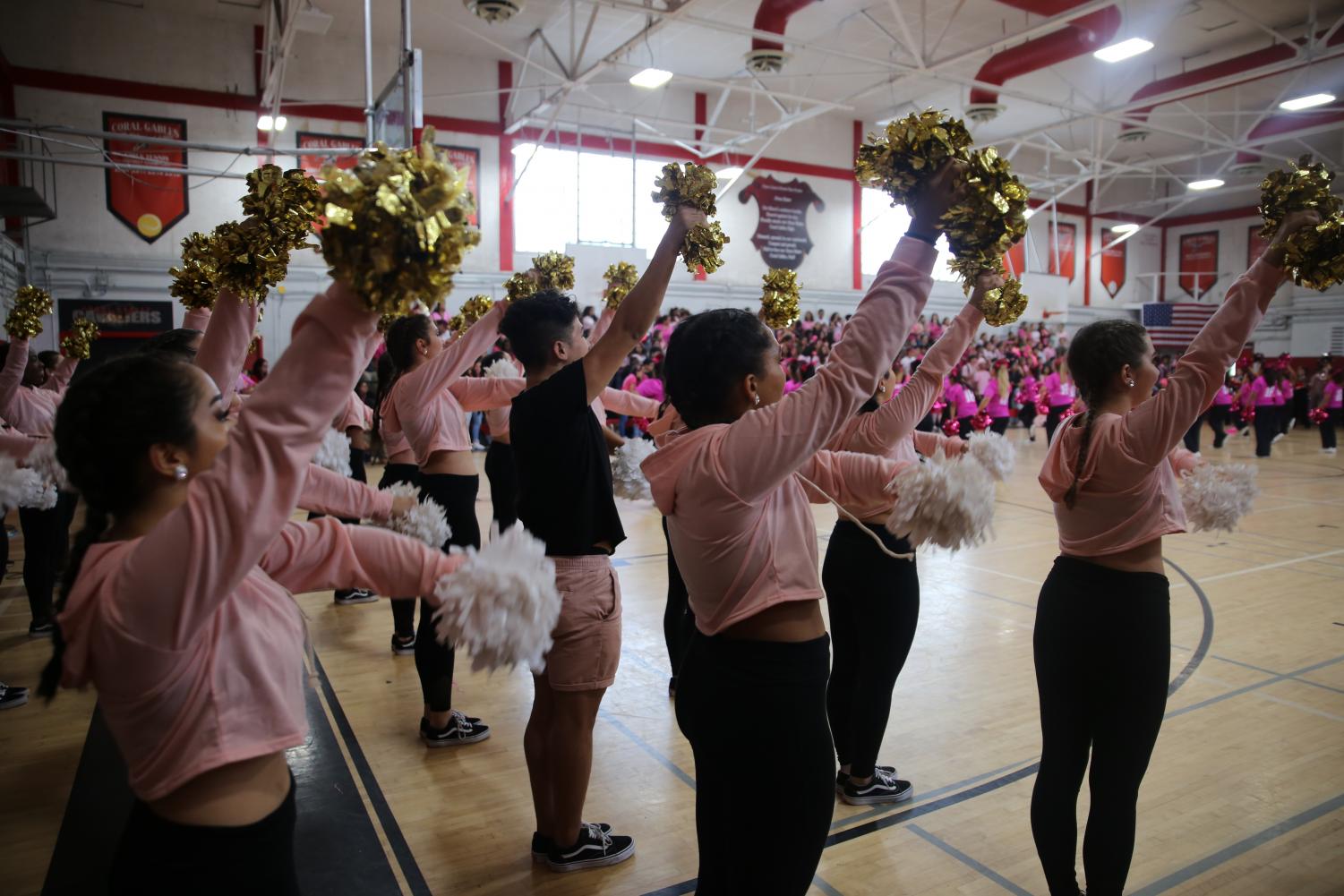 Pink+Spirited+Pep+Rally