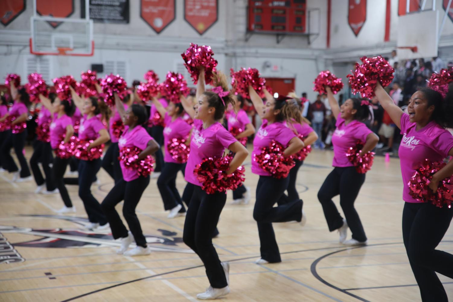Pink Spirited Pep Rally