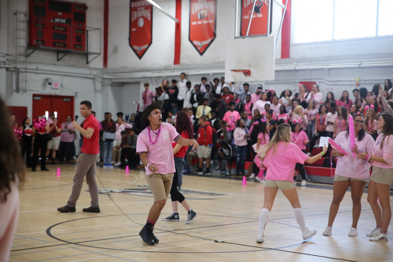 Pink Spirited Pep Rally