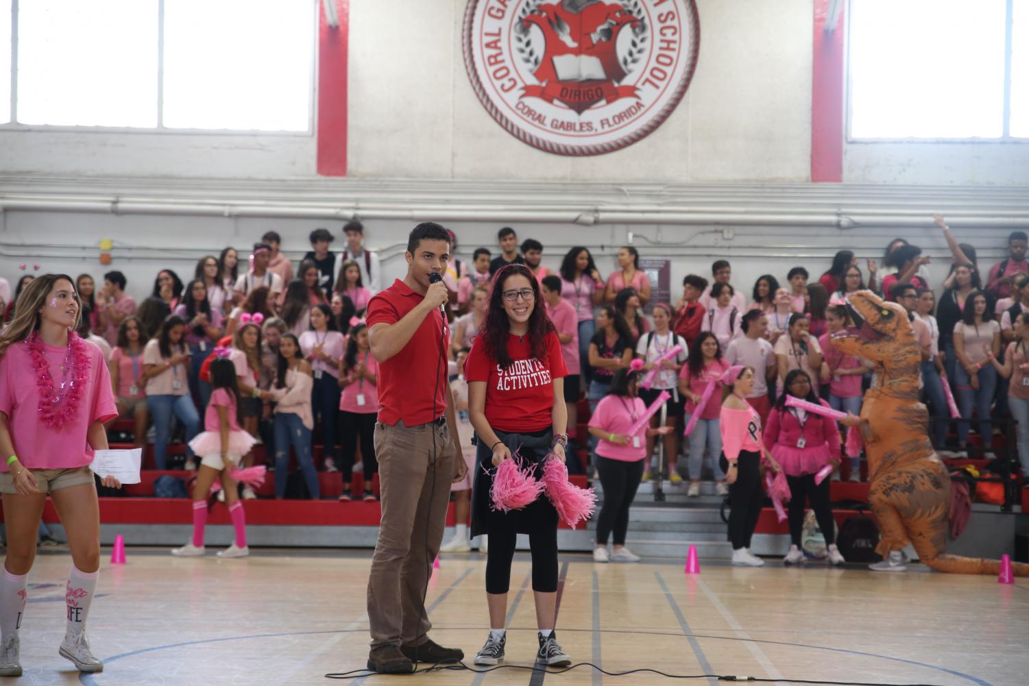 Pink Spirited Pep Rally