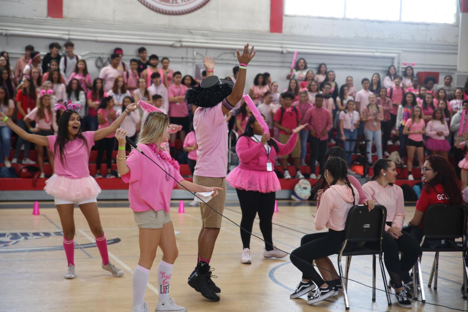 Pink Spirited Pep Rally