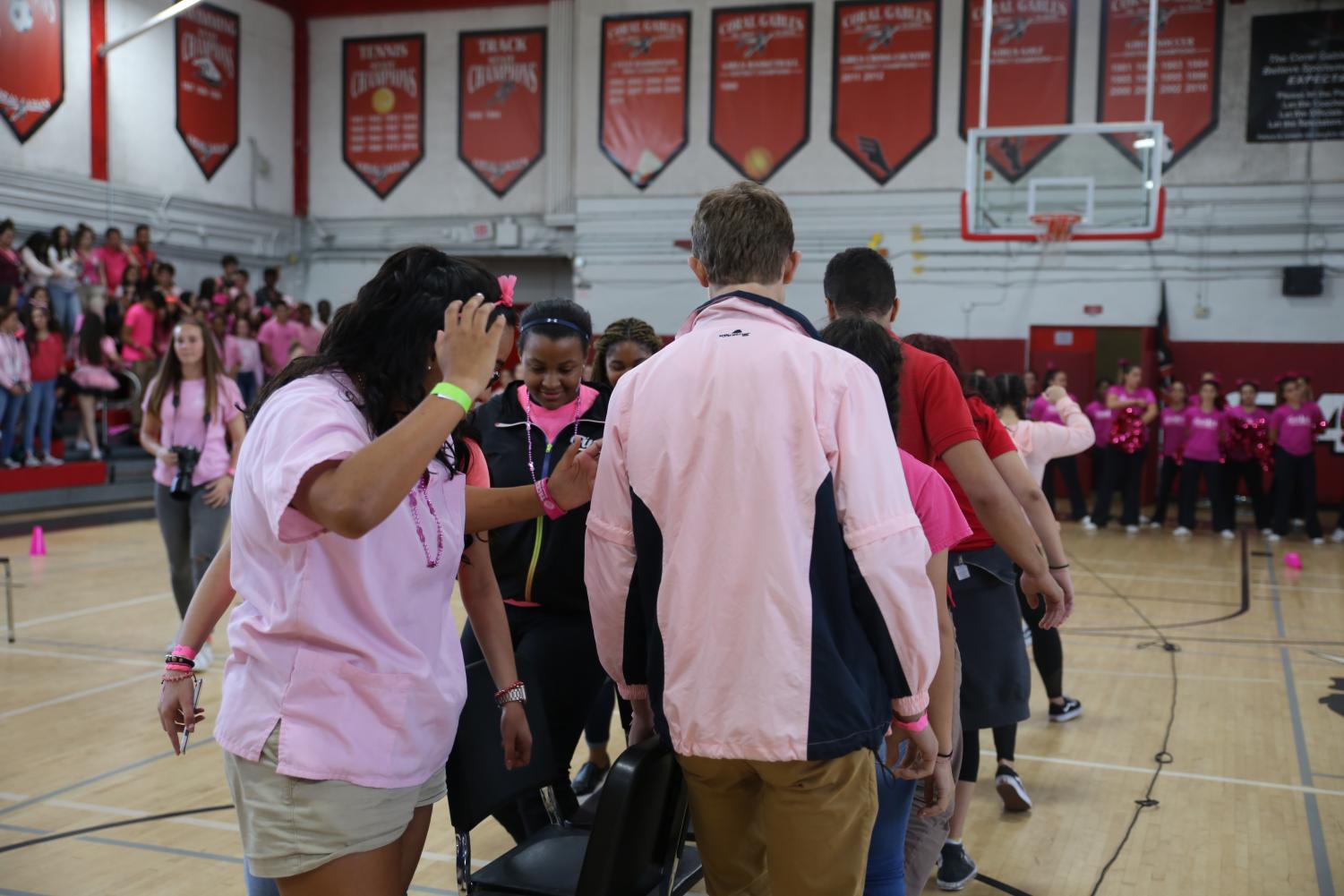 Pink Spirited Pep Rally