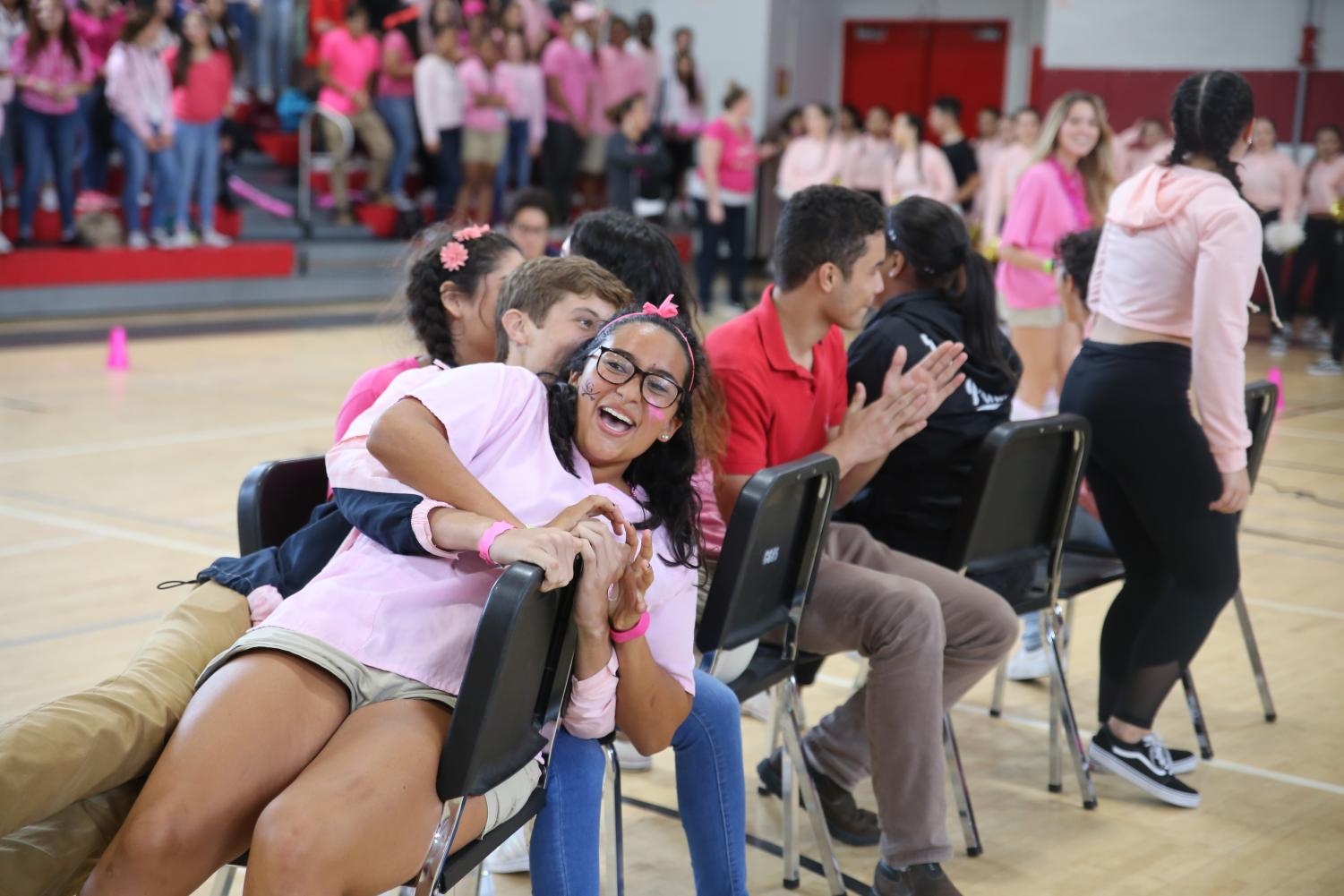 Pink Spirited Pep Rally