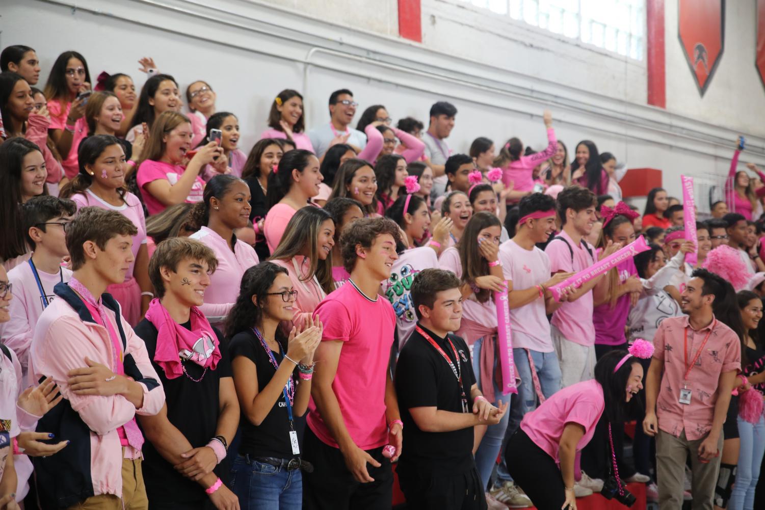 Pink Spirited Pep Rally