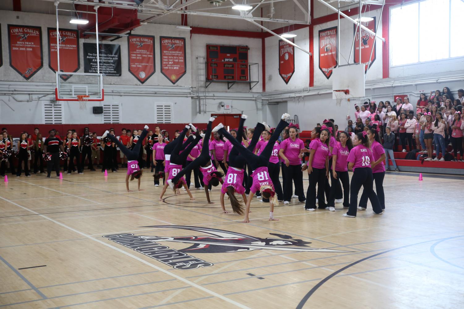 Pink Spirited Pep Rally