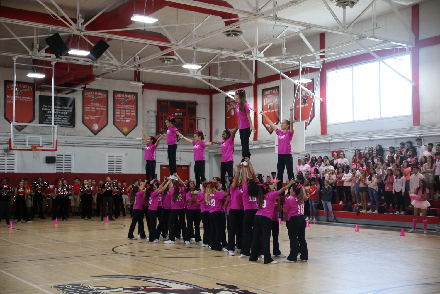 Pink+Spirited+Pep+Rally