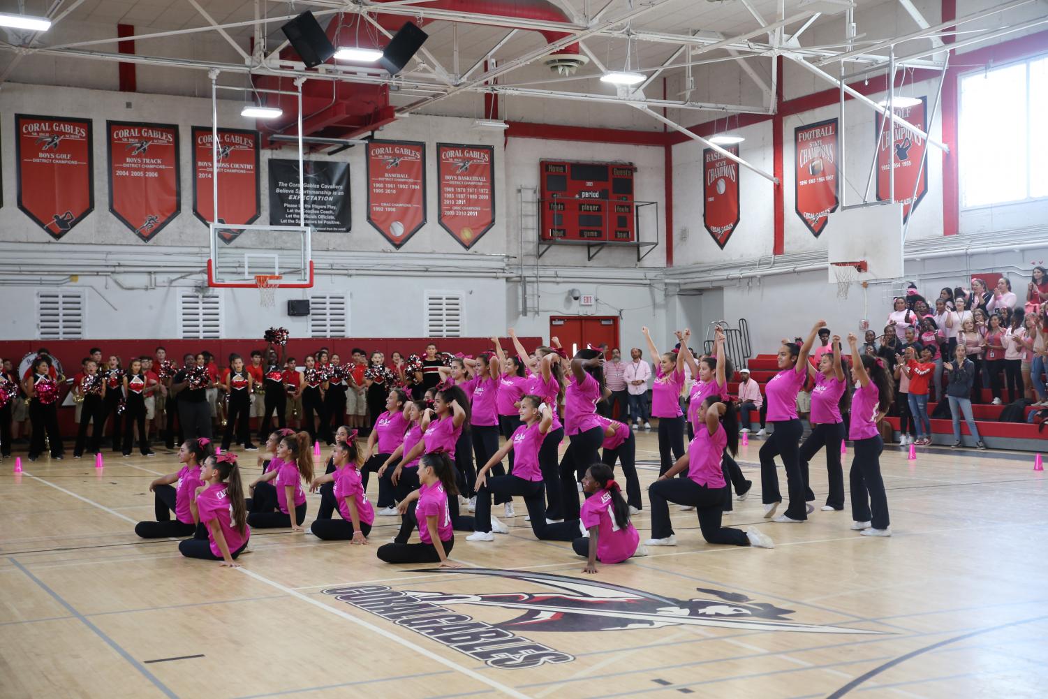 Pink+Spirited+Pep+Rally