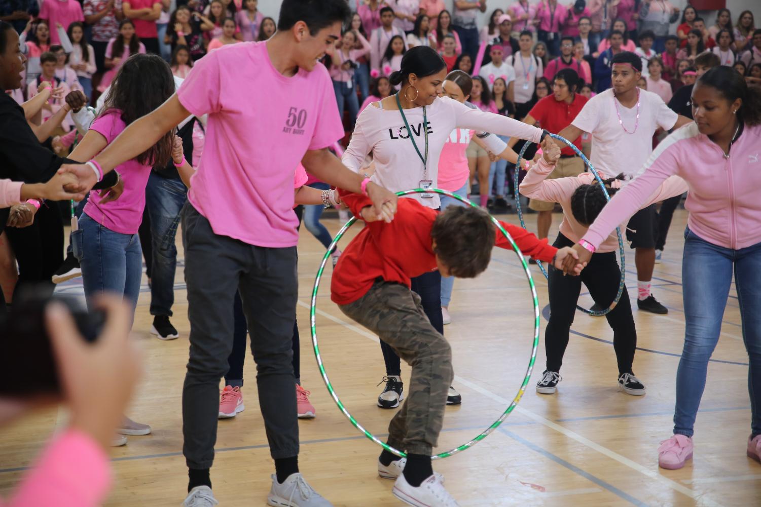 Pink+Spirited+Pep+Rally