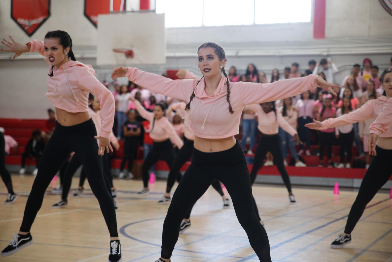 Pink+Spirited+Pep+Rally