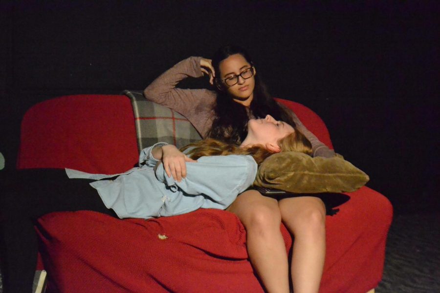 Anna De-La-O and DJ Lopez in the second One Act.