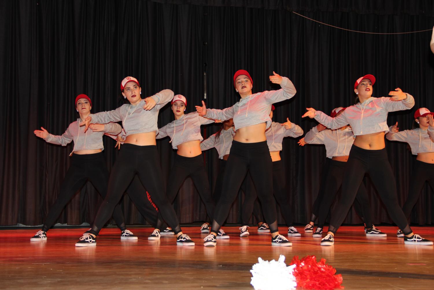 Decked in Red for the Senior Pep Rally!