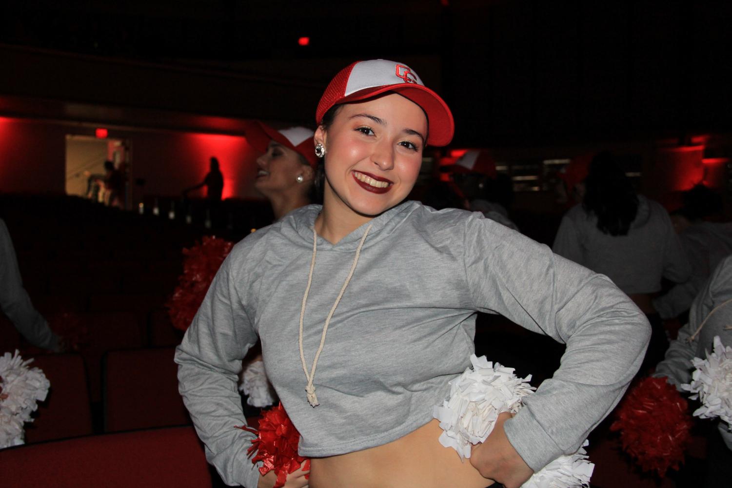 Decked in Red for the Senior Pep Rally!