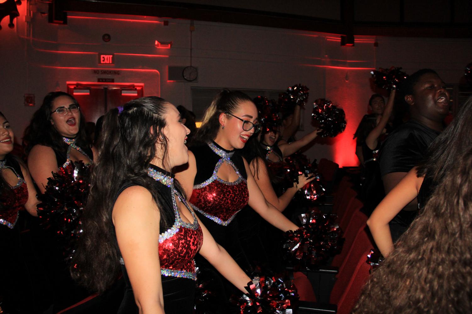 Decked in Red for the Senior Pep Rally!