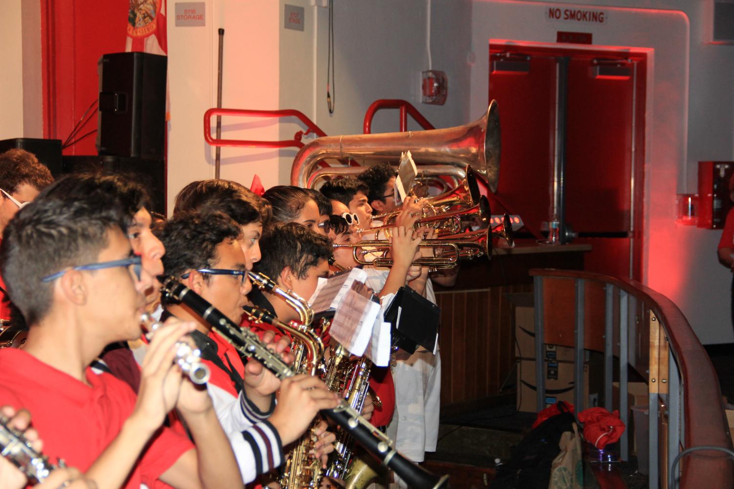 Decked in Red for the Senior Pep Rally!