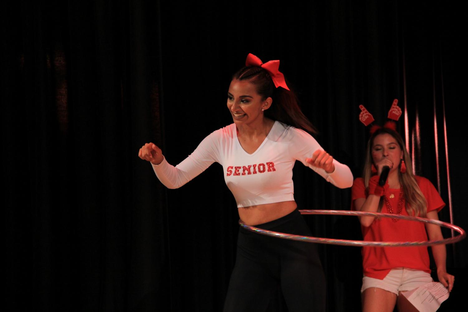 Decked in Red for the Senior Pep Rally!