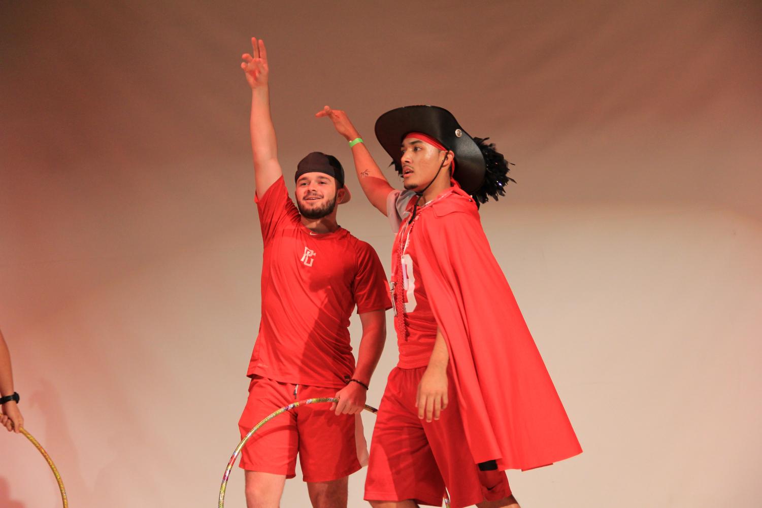 Decked in Red for the Senior Pep Rally!