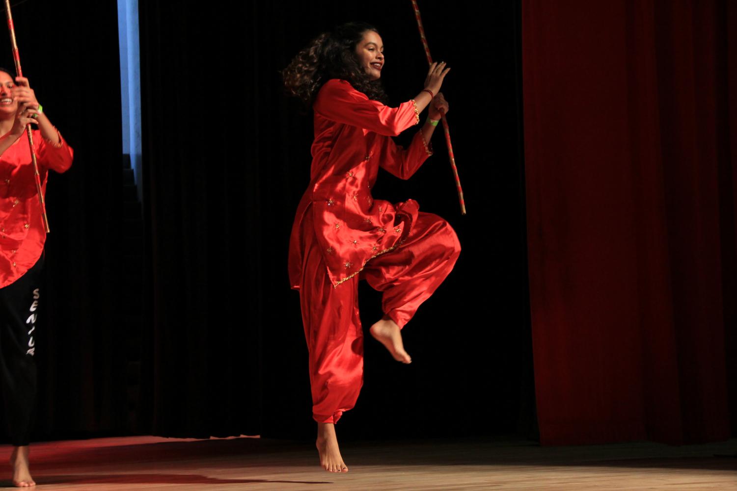 Decked in Red for the Senior Pep Rally!