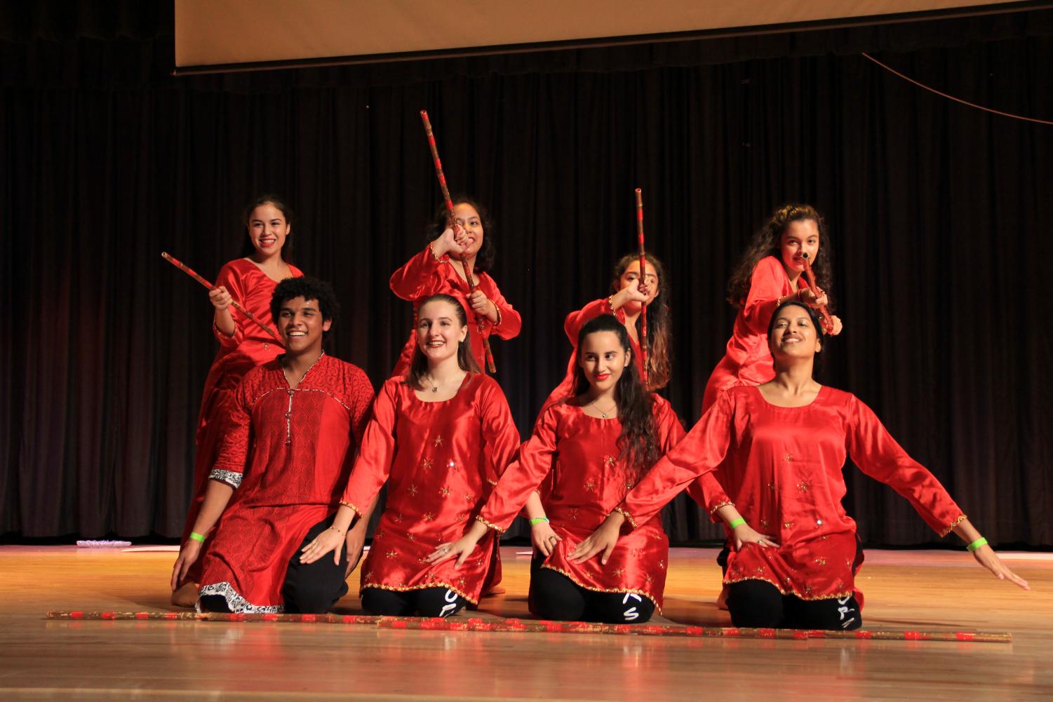 Decked in Red for the Senior Pep Rally!