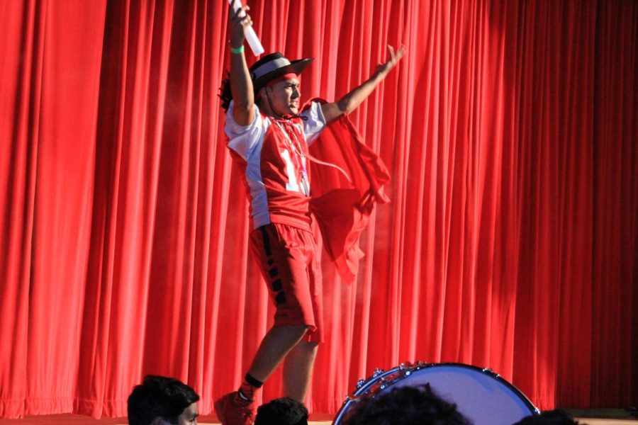 Decked in Red for the Senior Pep Rally!