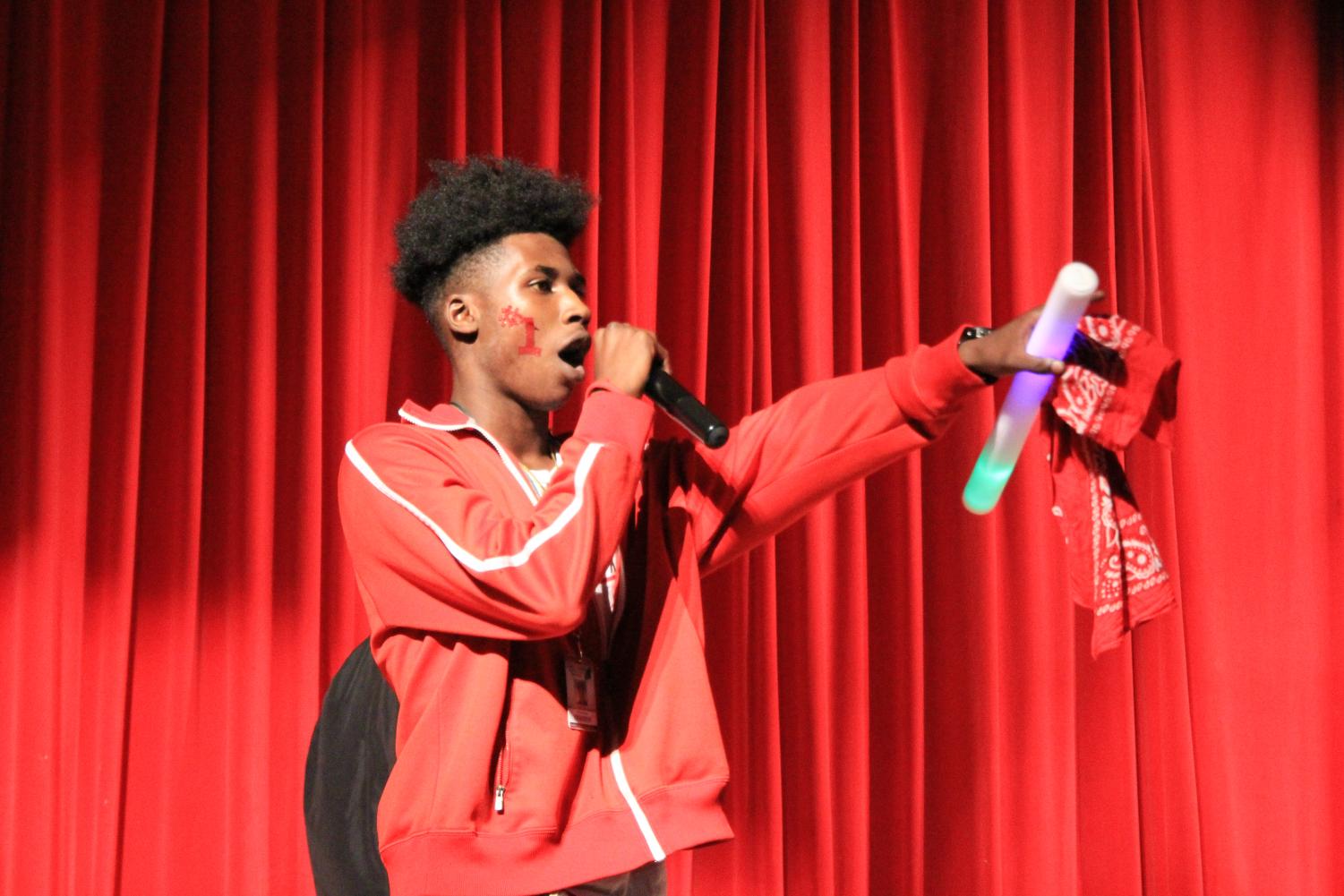 Decked in Red for the Senior Pep Rally!