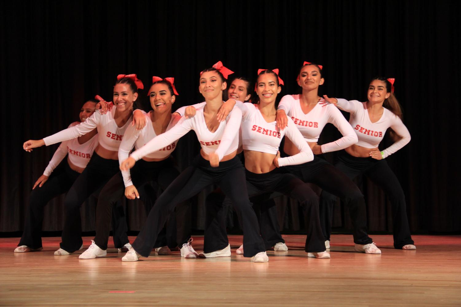 Decked in Red for the Senior Pep Rally!