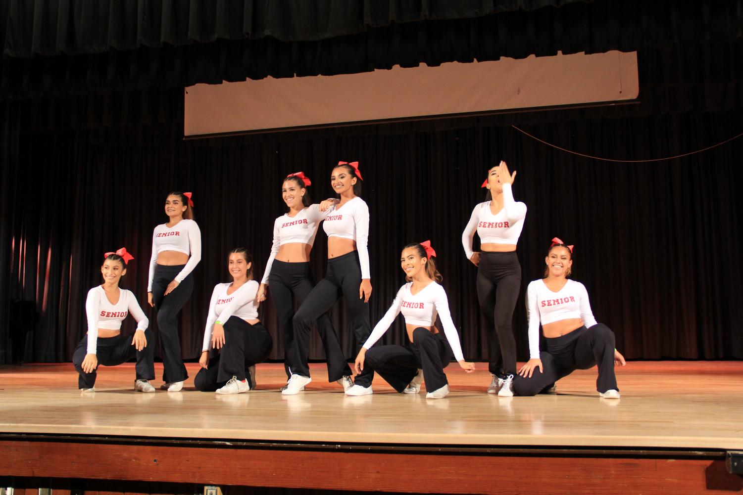 Decked in Red for the Senior Pep Rally!