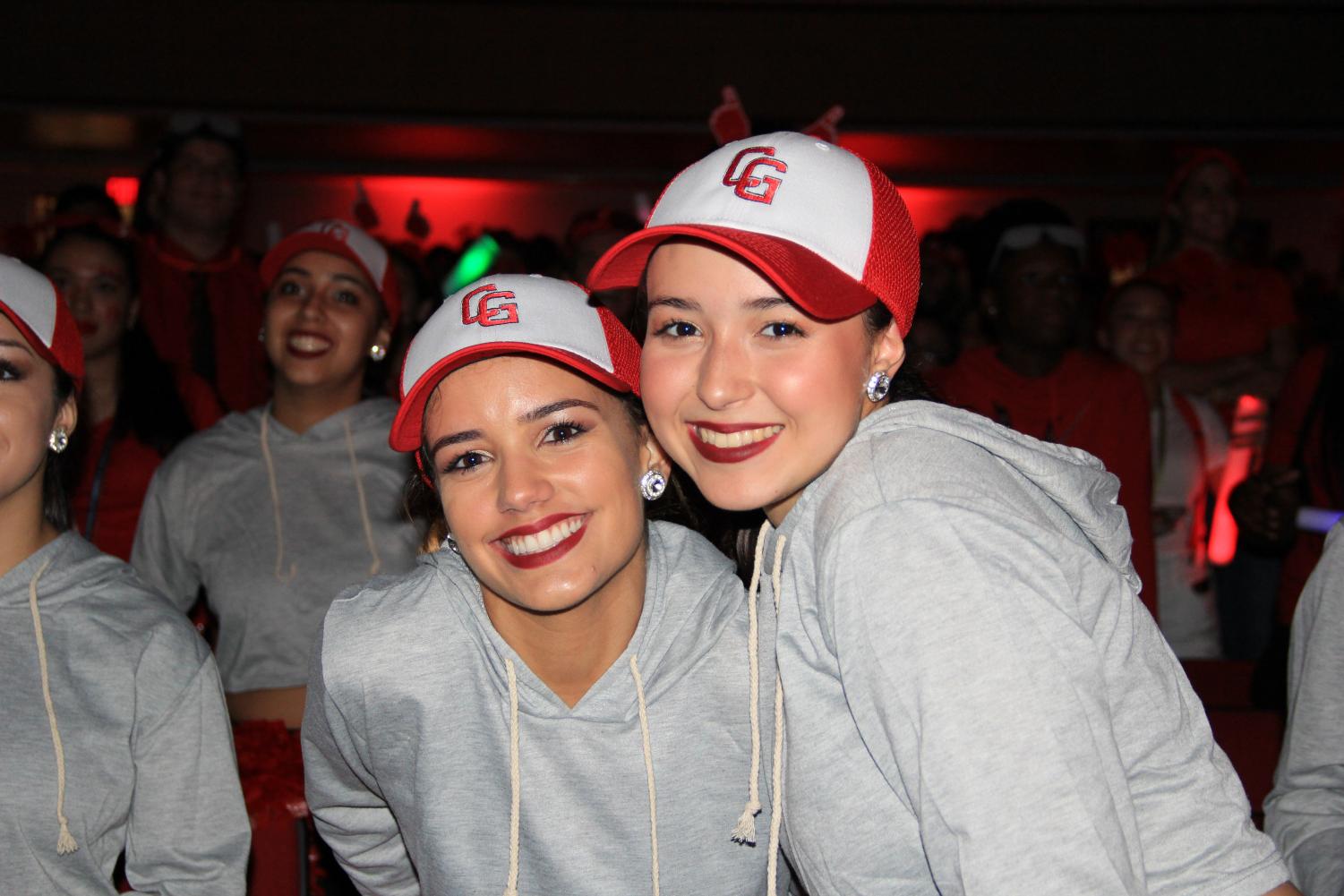 Decked in Red for the Senior Pep Rally!