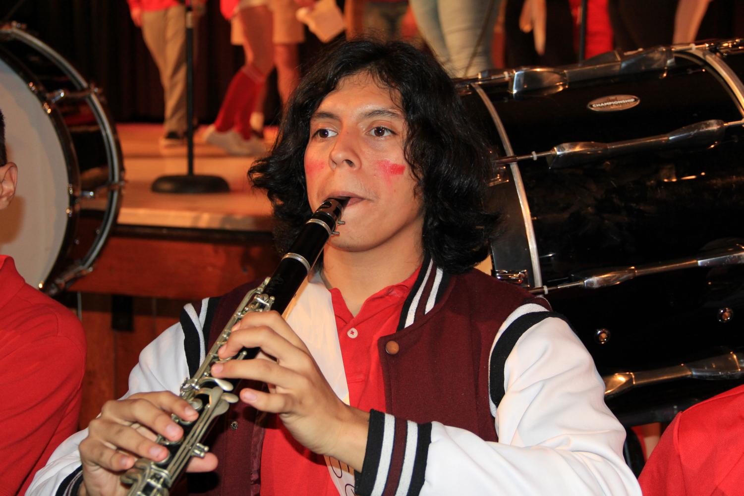 Decked in Red for the Senior Pep Rally!