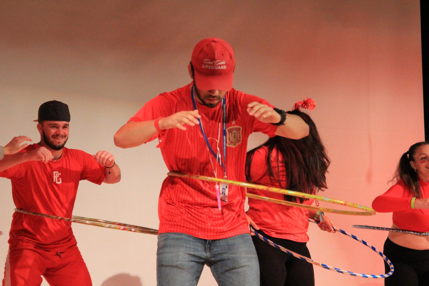 Decked in Red for the Senior Pep Rally!