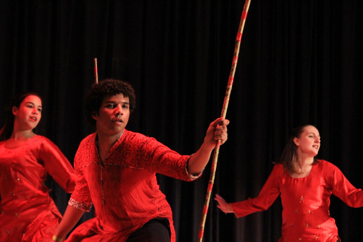 Decked in Red for the Senior Pep Rally!