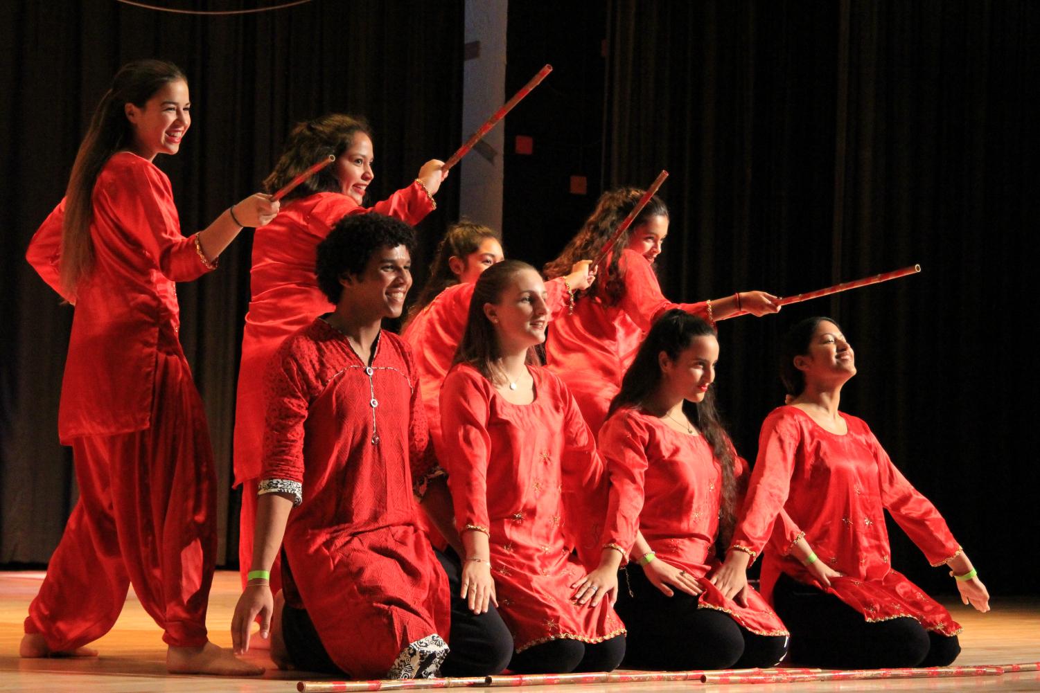 Decked in Red for the Senior Pep Rally!