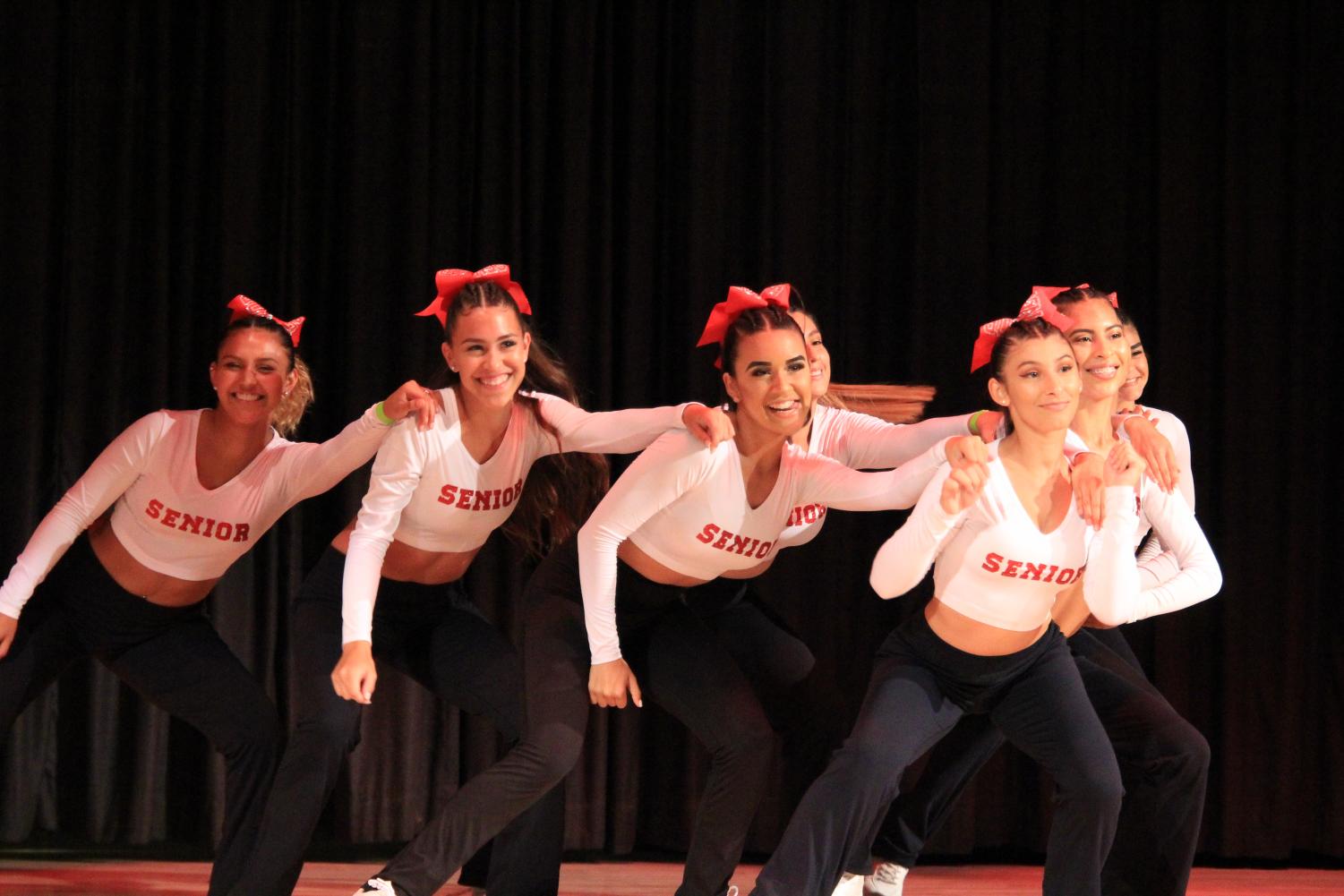 Decked in Red for the Senior Pep Rally!