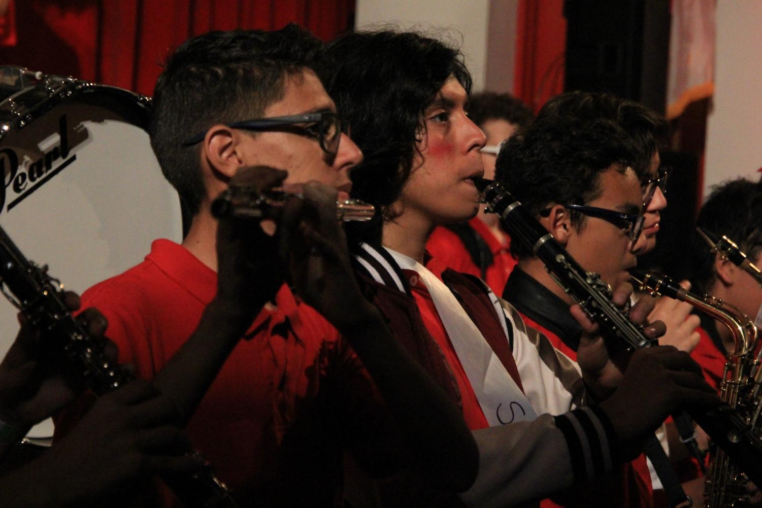 Decked in Red for the Senior Pep Rally!