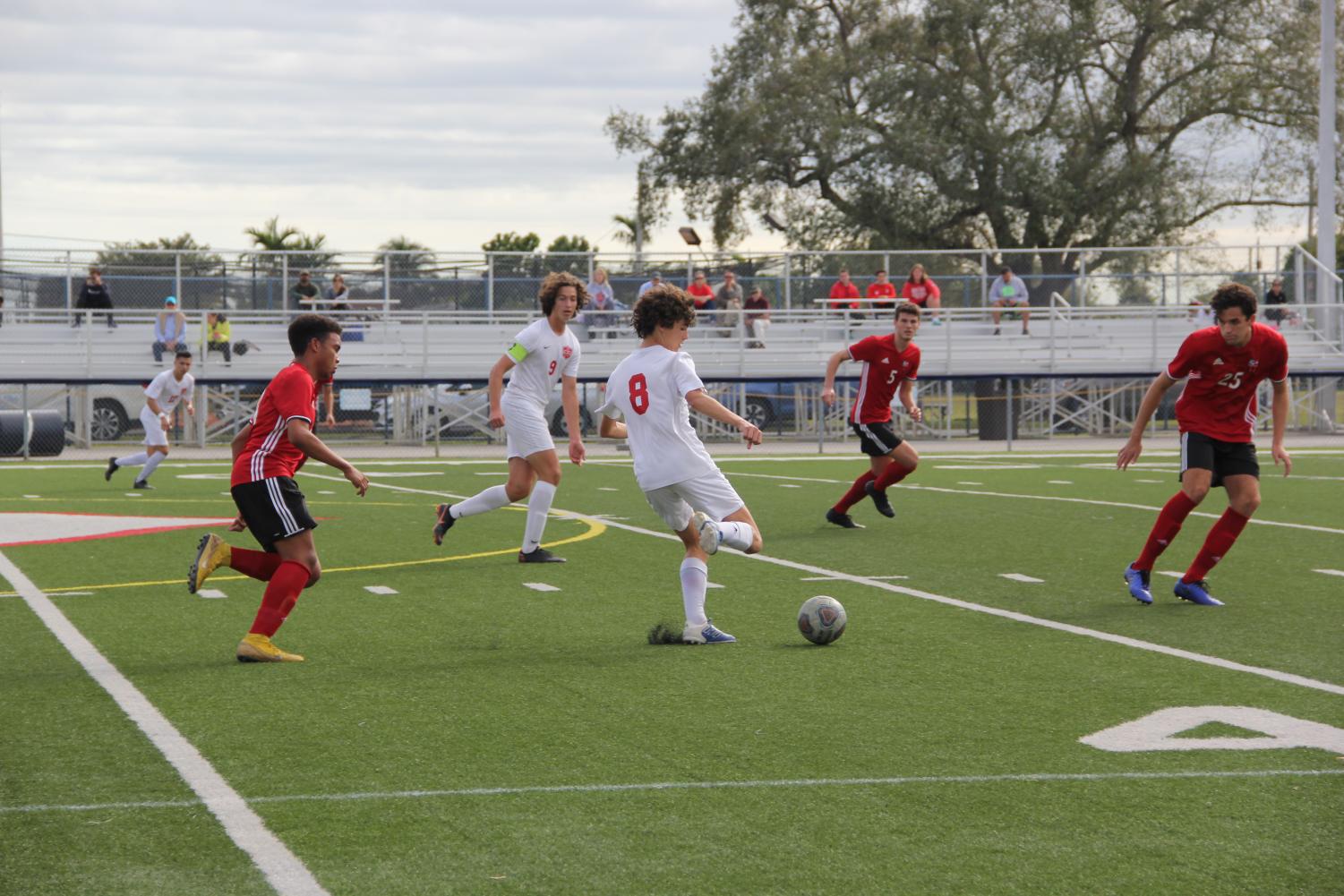Boys Soccer Advances to District Final With Victory Over Beach High!