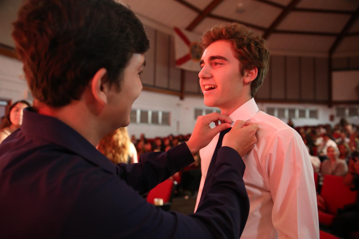 Juniors+Participate+in+IB+Pinning+and+Junior+Ring+Ceremony