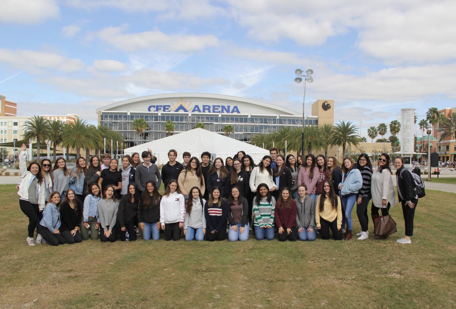 Juniors Go Off Campus During In-State College Tour